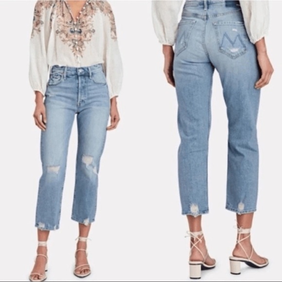 MOTHER Denim - Mother SUPERIOR Tomcat Ankle Straight Jeans The Confession Size 27